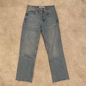 Topshop Straight Jeans